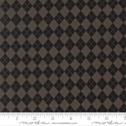 Argyle - CHARCOAL - BLACK
