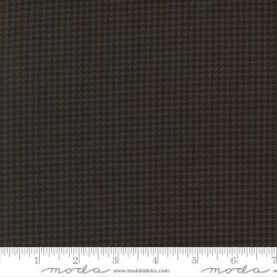 Houndstooth - CHARCOAL - BLACK