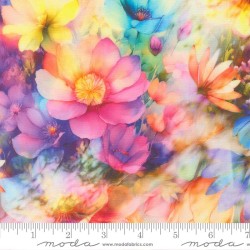 Luminescent Garden (Cuddle) (100% Polyester) - RAINBOW