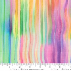 Brushstroke (Cuddle) (100% Polyester) - RAINBOW