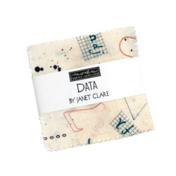 Data - Precut - Mini Charm Squares (2.5"x2.5")