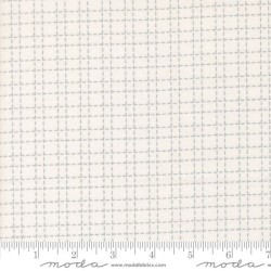 Crosshatch - WHITE- PLATINUM