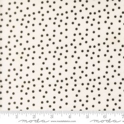 Small Dot - WHITE- BLACK