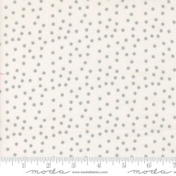 Small Dot - WHITE- PLATINUM