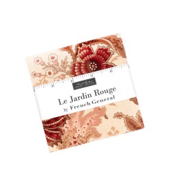 Le Jardin Rouge - Precut - Charm Square (5"x5")