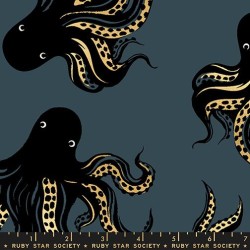 Mystery Food Canvas Linen (70/30) (Metallic) - SMOKE