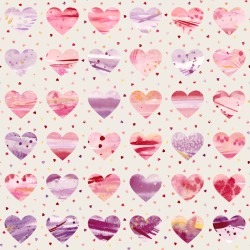 108" Wideback - Little Lovelies Lovestruck - LOVE
