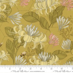 Honeysuckle Blooms (Digital) - GOLDEN
