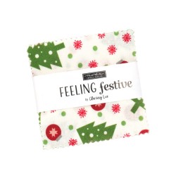 Feeling Festive - Precut - Mini Charm Squares (2.5"x2.5")