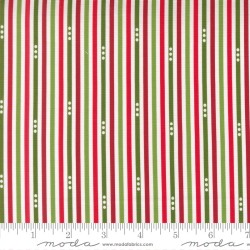 Spotty Stripe - SNOW