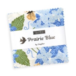 Prairie Blue - Precut - Mini Charm Squares (2.5"x2.5")