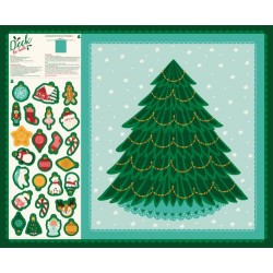 Cut & Sew Christmas Tree Panel I(90cm)