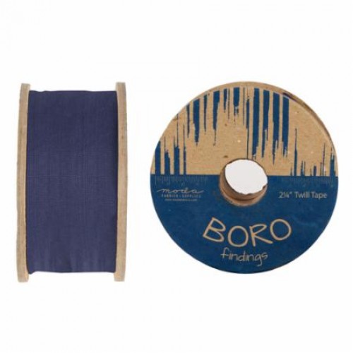 Boro Twill Tape - (2.25"x25yd Reel) - INDIGO