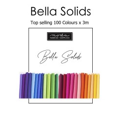 Bella Solids - Top Selling 100 Colours x 3m cuts