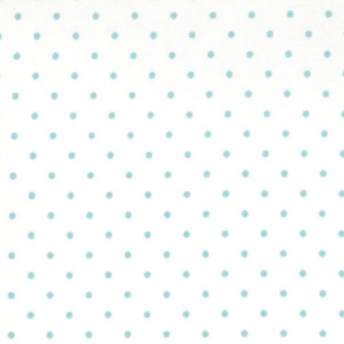 Essential Dots - WHITE TEAL