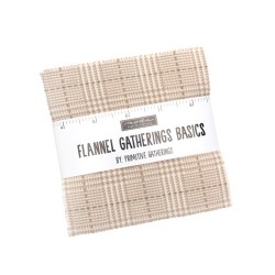 Primitive Gatherings Flannel Basics - Precut - Charm Square (5"x5")