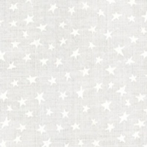 Muslin Mates Basics- STARS WHITE