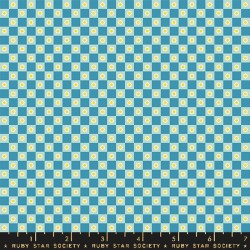 RSS - Flower Check - VINTAGE BLUE