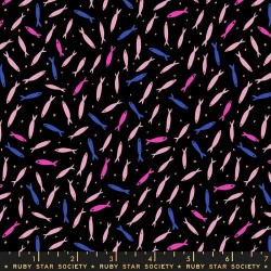 Dancing Fish (Metallic) - BLACK METALLIC