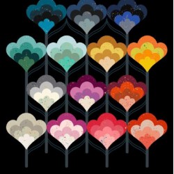 Colour Card - Moda - RSS - Speckled