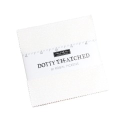 Dotty Thatched - Charm Square (5"x5")