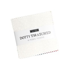 Dotty Thatched - Mini Charm Squares (2.5"x2.5")