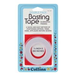 Collins Basting Tape Double Sided-(1/8"x5.5yd)