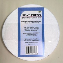 HP Batting Tape (1.5"X100yd) - WHITE