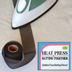 HP Batting Tape (1.5"x10yd) - BLACK