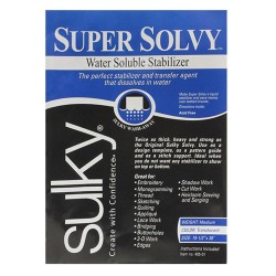 Sulky - Super Solvy-Water soluble Stabilizer (20"x36") 3pk