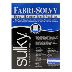 Sulky Fabri-Solvy Water Soluble Stabilizer 20"x1" (3pk)
