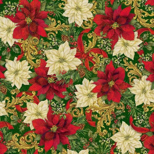 Packed Poinsettia - FOREST