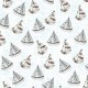Large Sailboats - WHITE