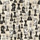 Large Chess Pieces - CREAM