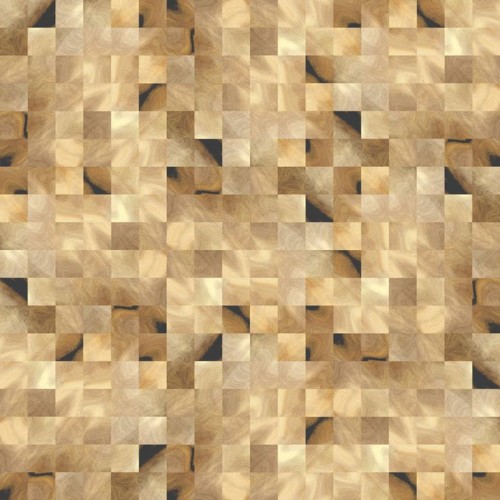 Square Inlay - BROWN
