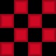 Checkerboard - BLACK/RED