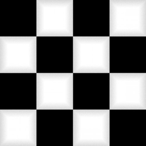 Checkerboard - BLACK/WHITE