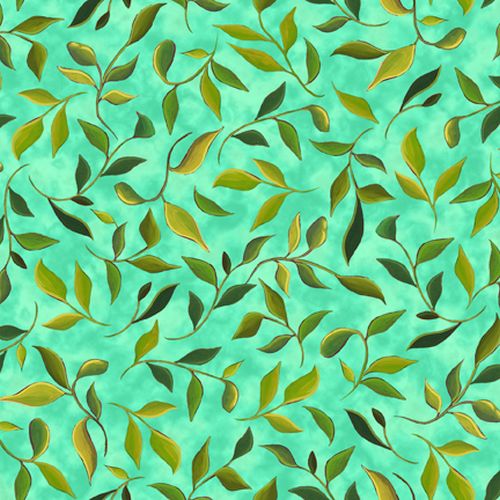 Leaf Sprigs - AQUA