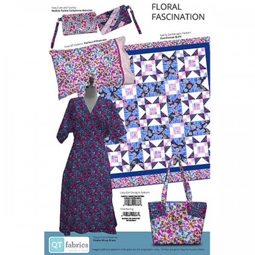Small Packed Floral - NAVY