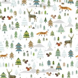 Animals & Trees - WHITE