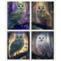 Owl Panel Panel - 90cm