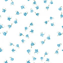Spaced Floral - BLUE