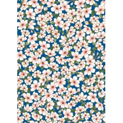 Small Floral - BLUE