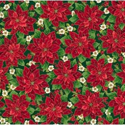 Packed Poinsettia - GREEN