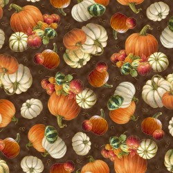 Pumpkins & Gourds - BROWN