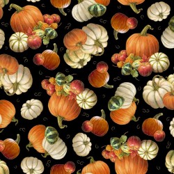 Pumpkins & Gourds - BLACK