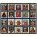 QUILTING TREASURES - Christmas Party Animals by Morris Creative Group