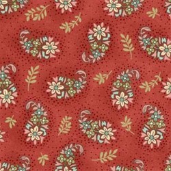 Floral Paisley - RED