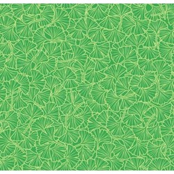Etched Leaves - GREEN