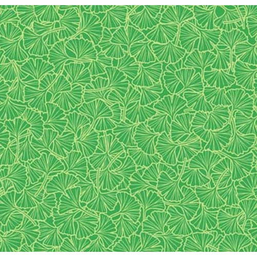 Etched Leaves - GREEN